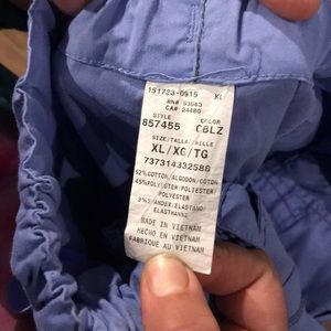 Dickies (jump flex set) top is XXL bottoms XL